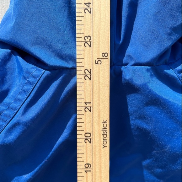 Kid's Vintage REI Jacket Blue Solid L Camp Hike Light Packable Lined Fleece - Picture 14 of 14